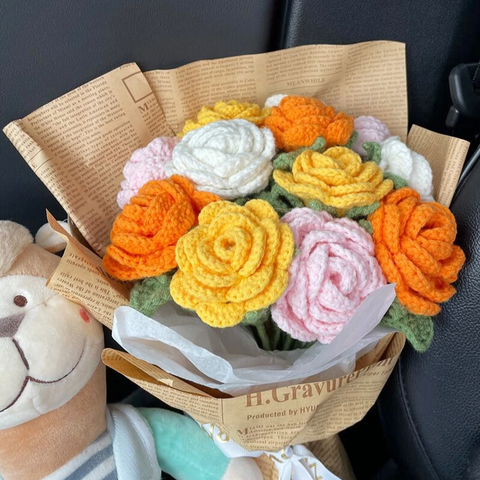 Solvani™ Crochet Flower Bouquet