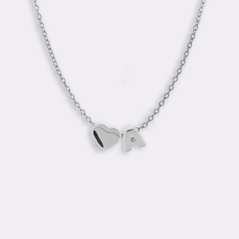 Solvani™ Initial Heart Necklace
